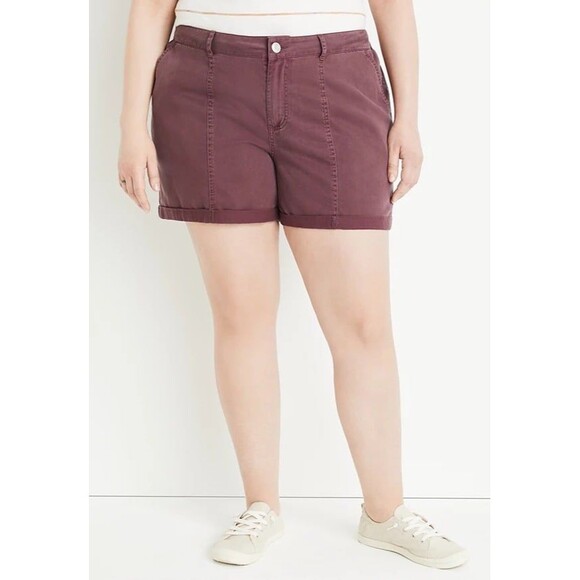 Maurices Rolled Hem 5in Weekender‎ Short - Picture 1 of 5